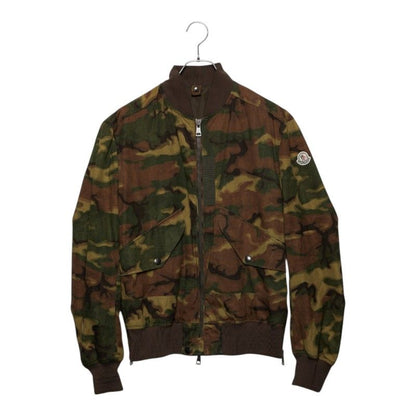 Moncler Artouste Camouflage 2 Green Brown Cotton Polyester Jacket