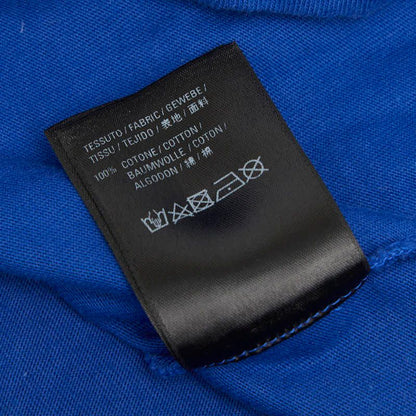 Balenciaga Short Sleeve T-Shirt XS Blue Cotton — view 8