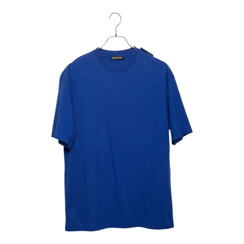 Balenciaga Short Sleeve T-Shirt XS Blue Cotton