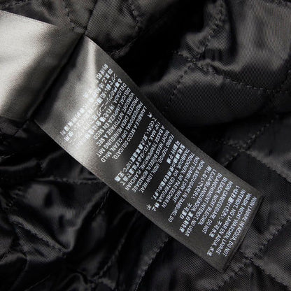 Balenciaga Logo Fleece Jacket Zip 46 Black White Acrylic Polyester — view 6