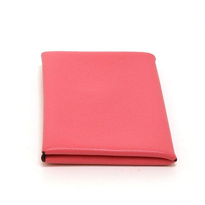 Hermes Calvi Card Case Color Roseuete Business Holder — view 3