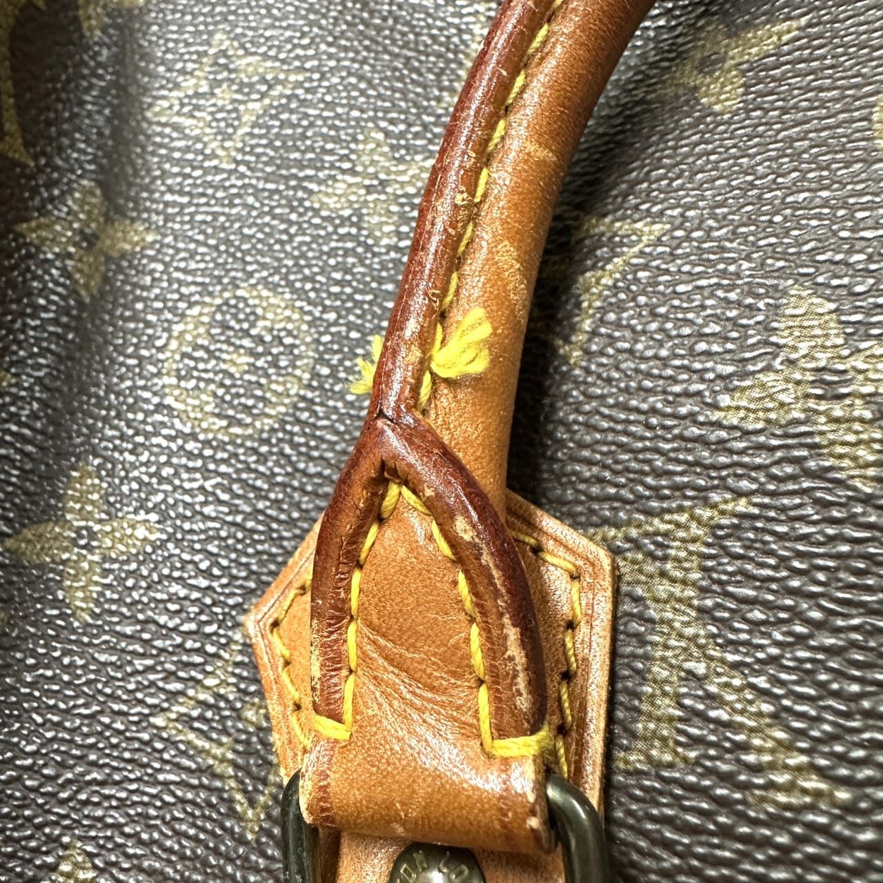 Louis Vuitton Speedy 40 Boston Bag Hand Monogram Brown Vintage — view 6