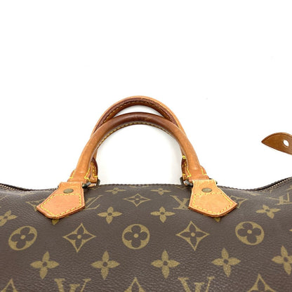 Louis Vuitton Speedy 40 Boston Bag Hand Monogram Brown Vintage — view 5