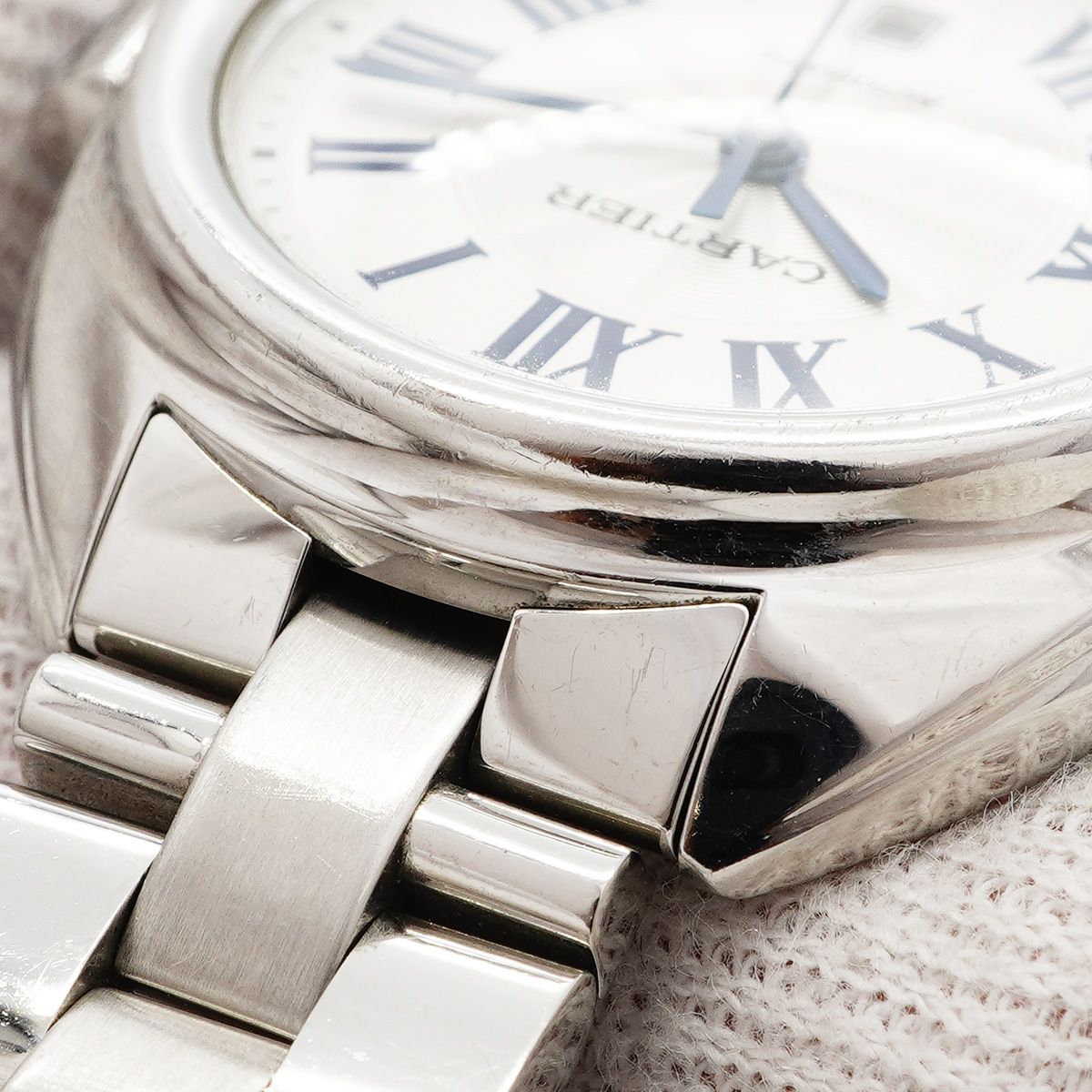 Cartier Cles Silver Dial Watch — view 7