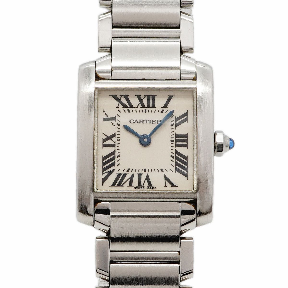 Cartier Tank Francaise SM White Dial Watch