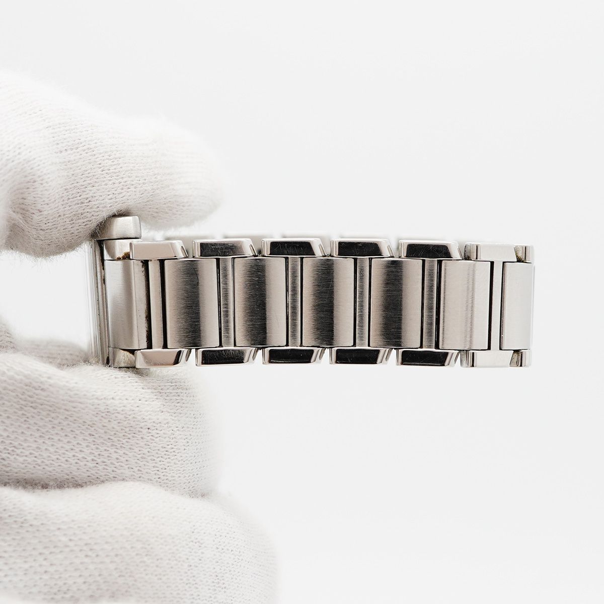 Cartier Tank Francaise SM White Dial Watch — view 6