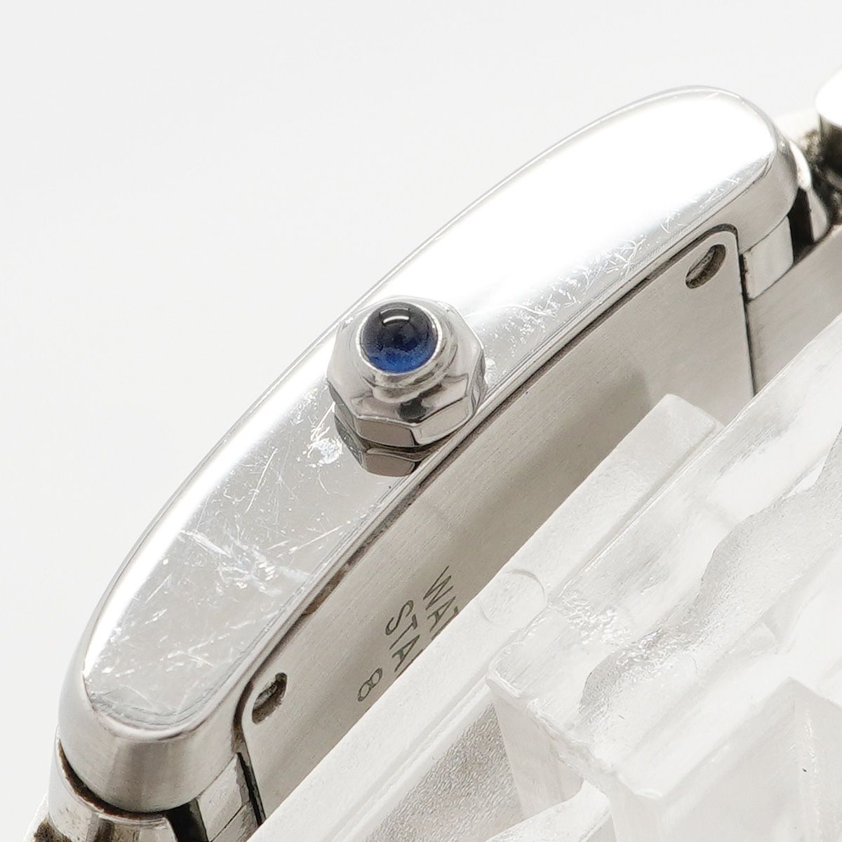Cartier Tank Francaise SM White Dial Watch — view 9