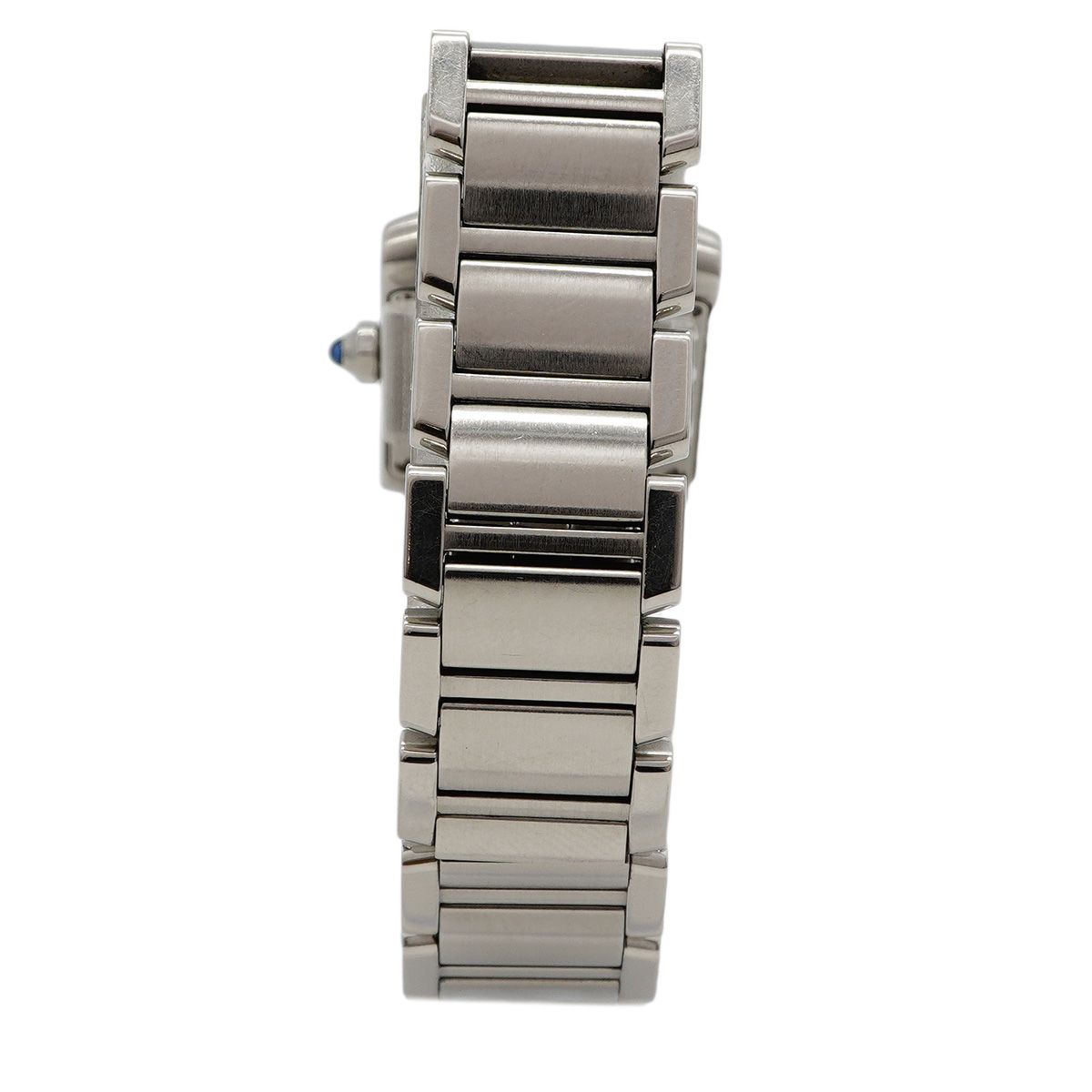 Cartier Tank Francaise SM White Dial Watch — view 8