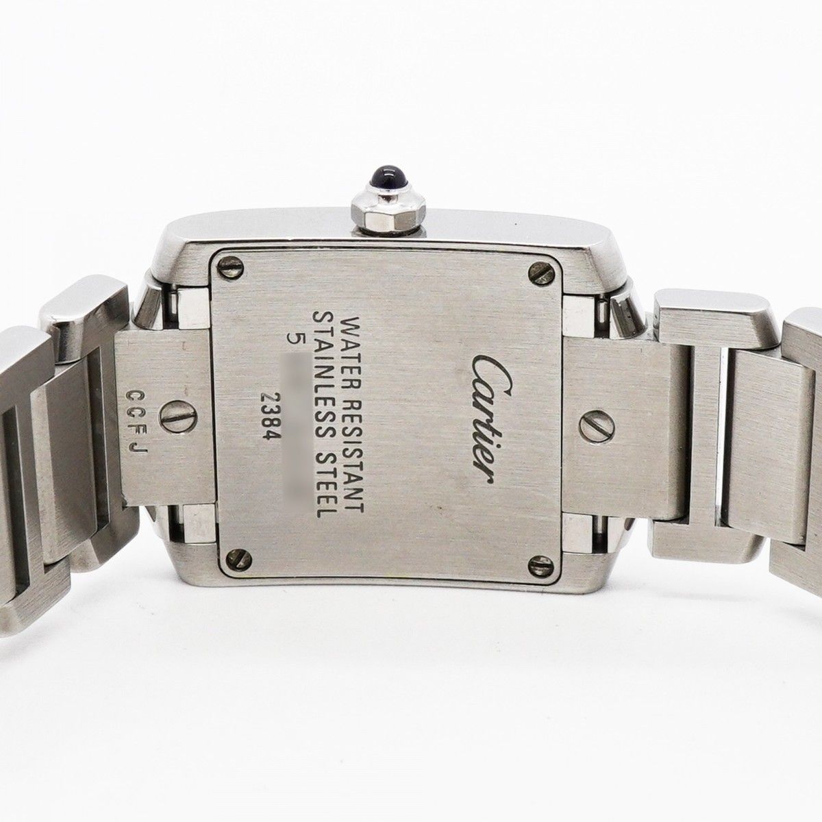 Cartier Tank Francaise SM White Dial Watch — view 5