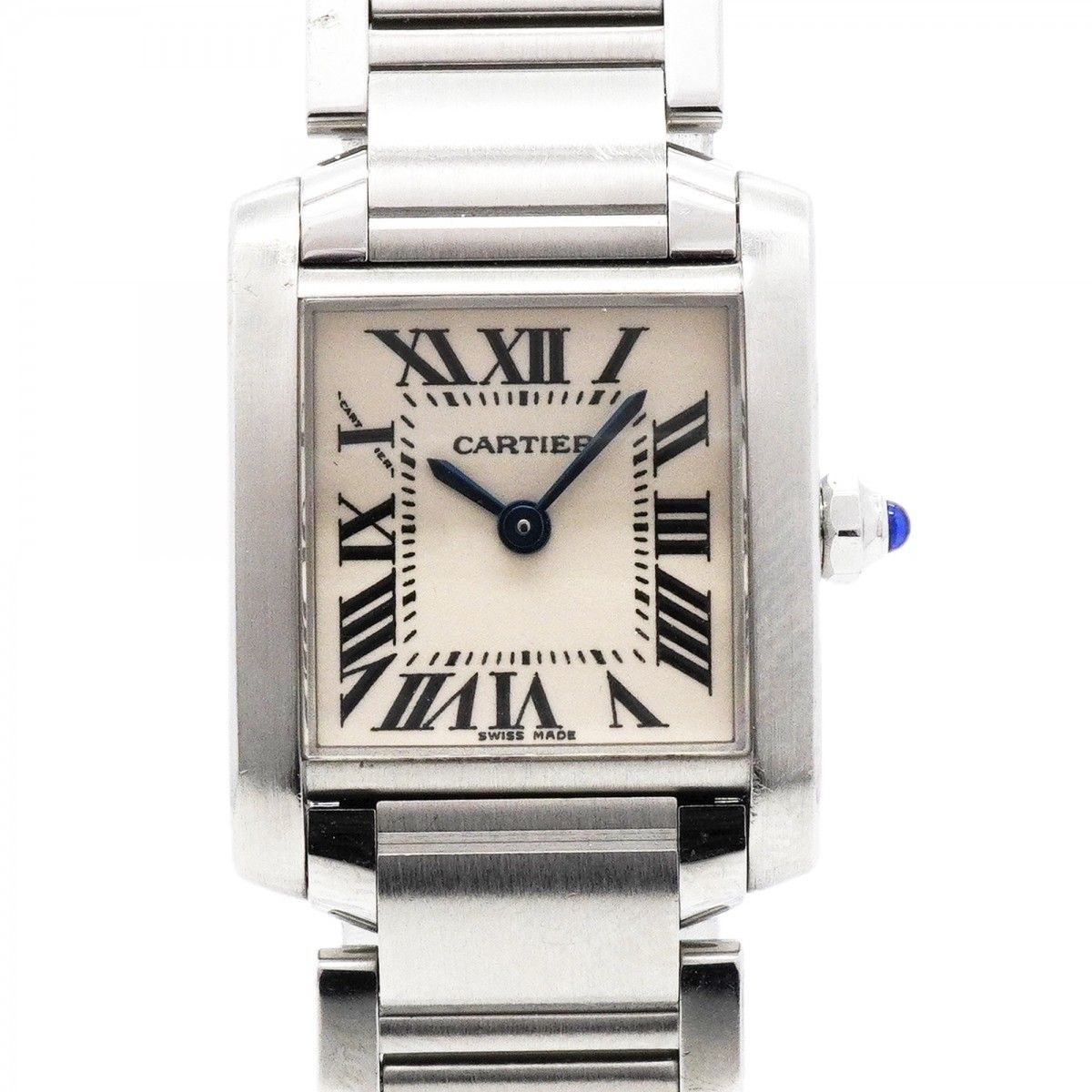 Cartier Tank Francaise SM White Dial Watch