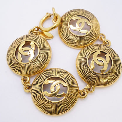 Chanel Bracelet Vintage CC Logo Round — view 3