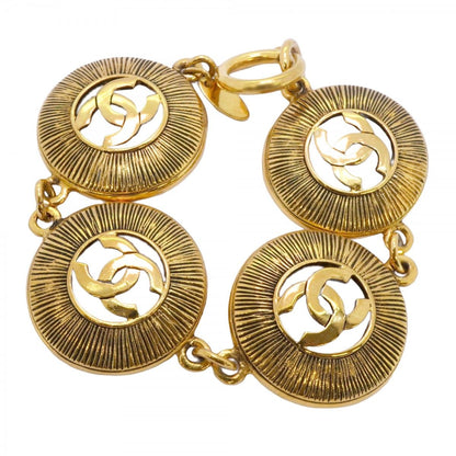Chanel Bracelet Vintage CC Logo Round