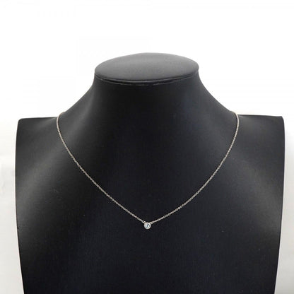 Tiffany & Co Necklace by the Yard 925 Sterling Silver Aquamarine Blue — view 6