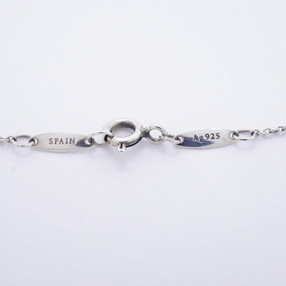 Tiffany & Co Necklace by the Yard 925 Sterling Silver Aquamarine Blue — view 5