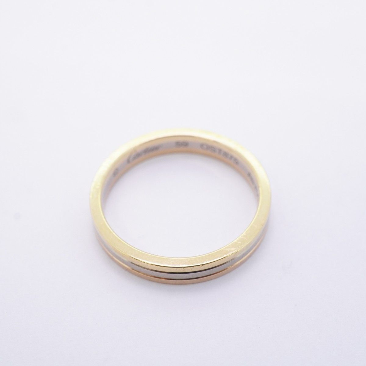 Cartier Ring Vendome 18k Yellow Gold 18k White 18k Pink — view 3