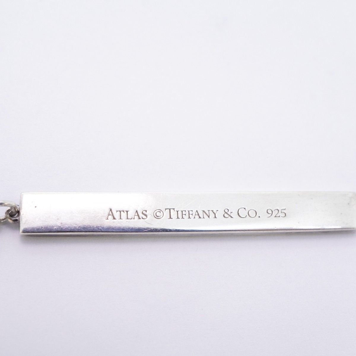 Tiffany & Co Necklace Atlas Bar Silver — view 6