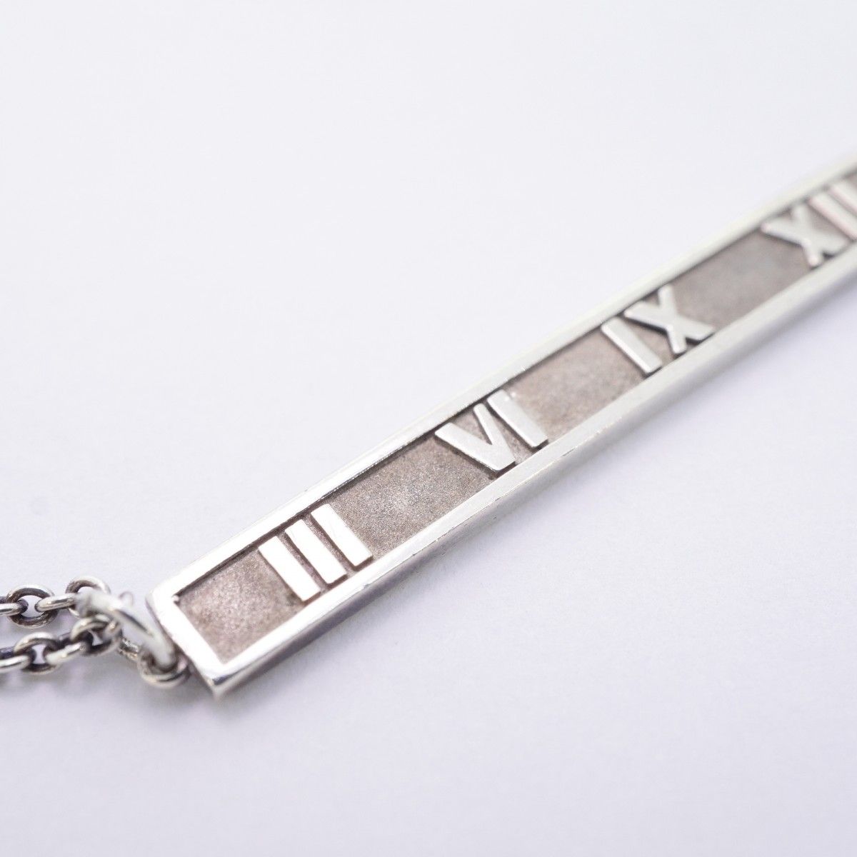 Tiffany & Co Necklace Atlas Bar Silver — view 9