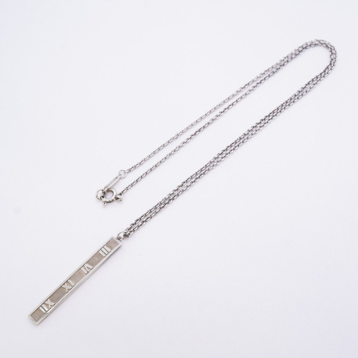 Tiffany & Co Necklace Atlas Bar Silver — view 3