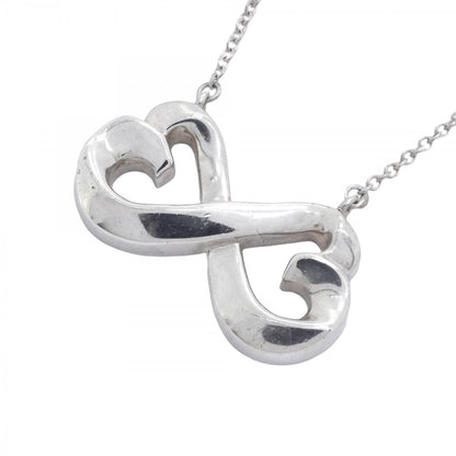 Tiffany & Co Necklace Double Loving Silver