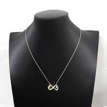 Tiffany & Co Necklace Double Loving Silver — view 7