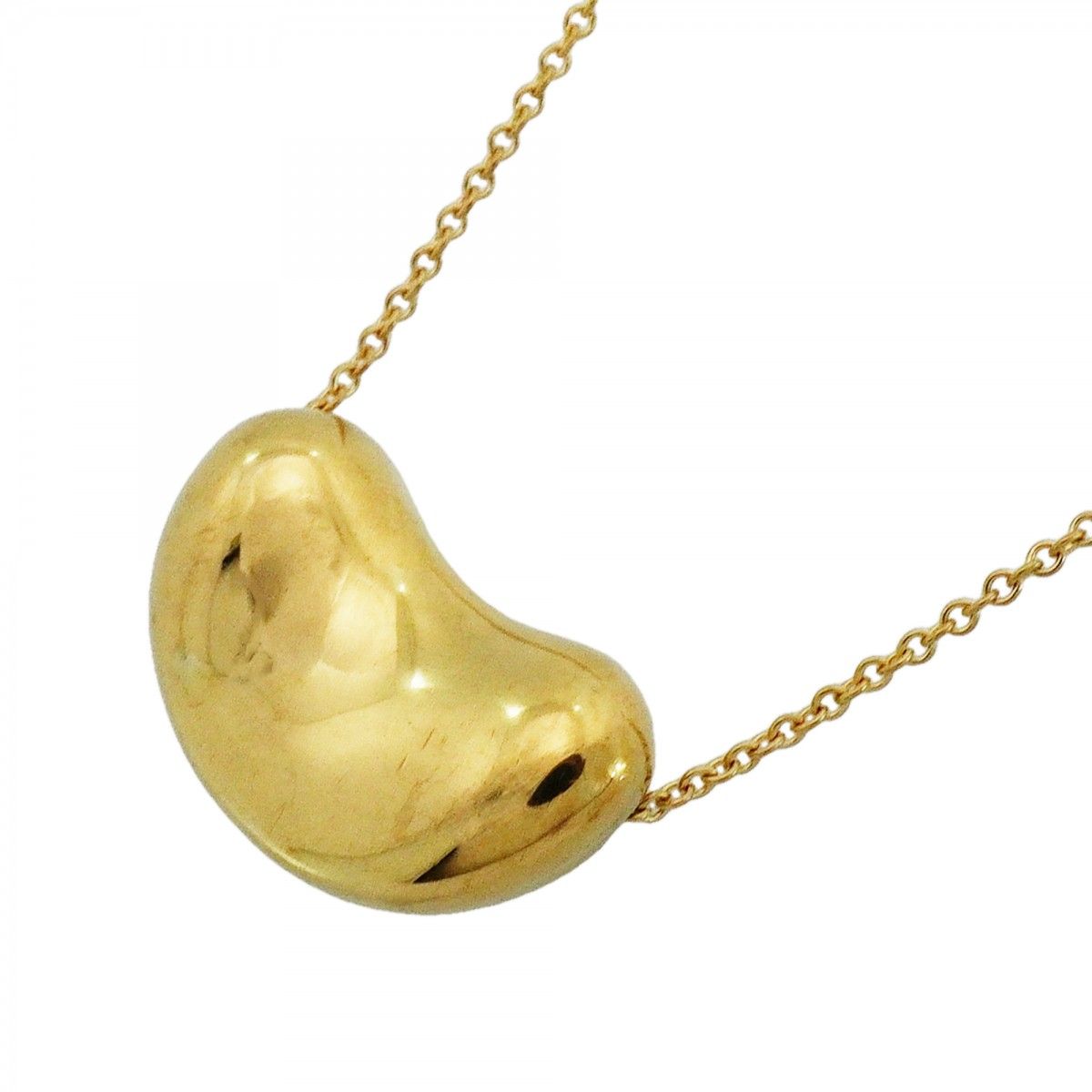Tiffany & Co Necklace Bean 18k Yellow Gold