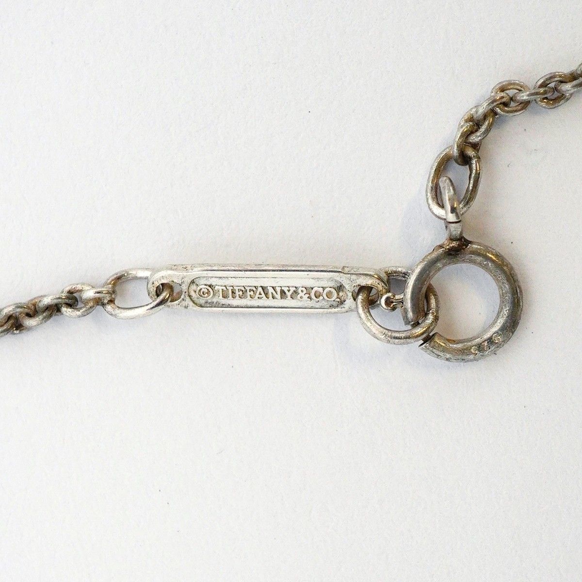 Tiffany & Co Necklace Atlas Cube 925 Sterling Silver — view 4