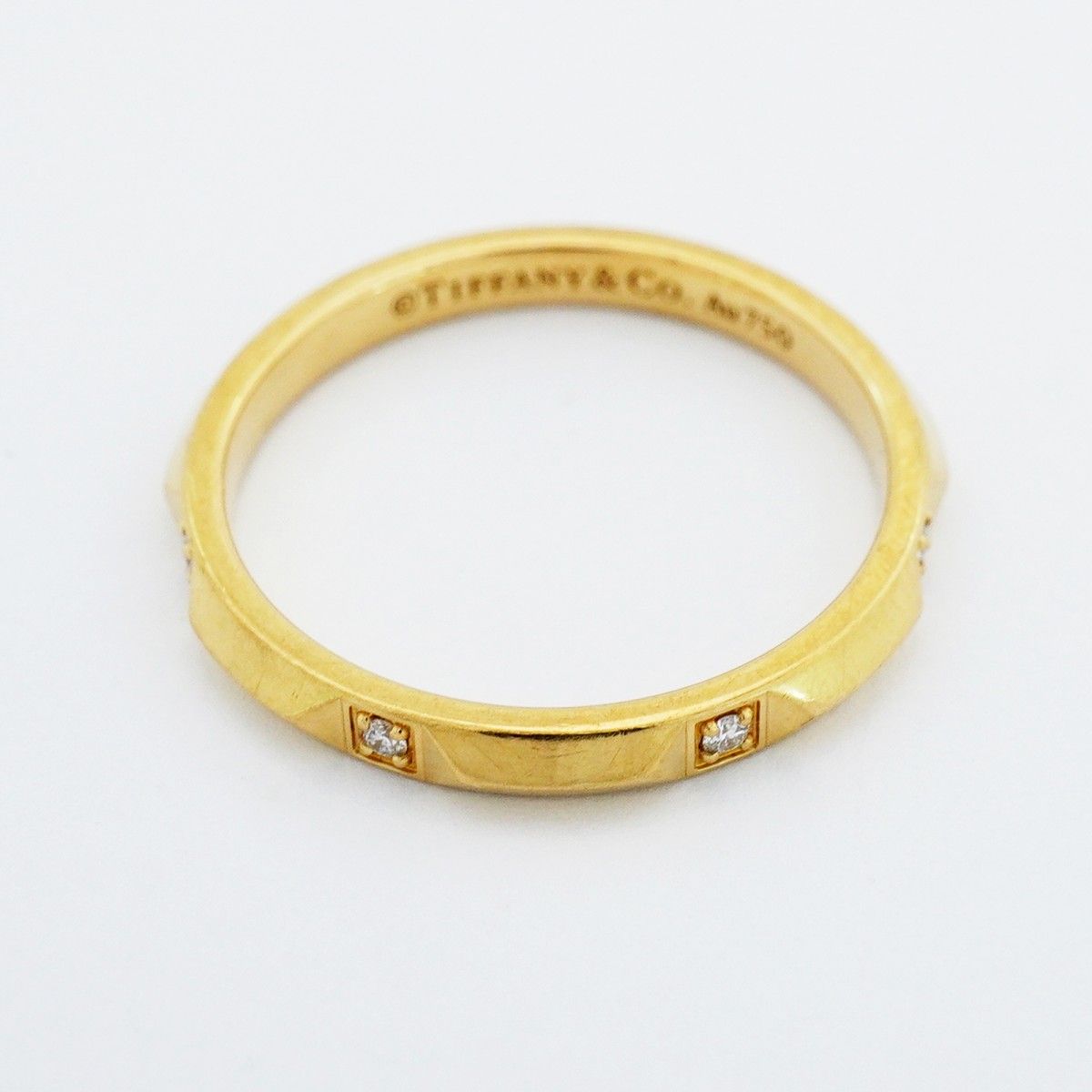 Tiffany & Co Ring Yellow Gold Diamond — view 3