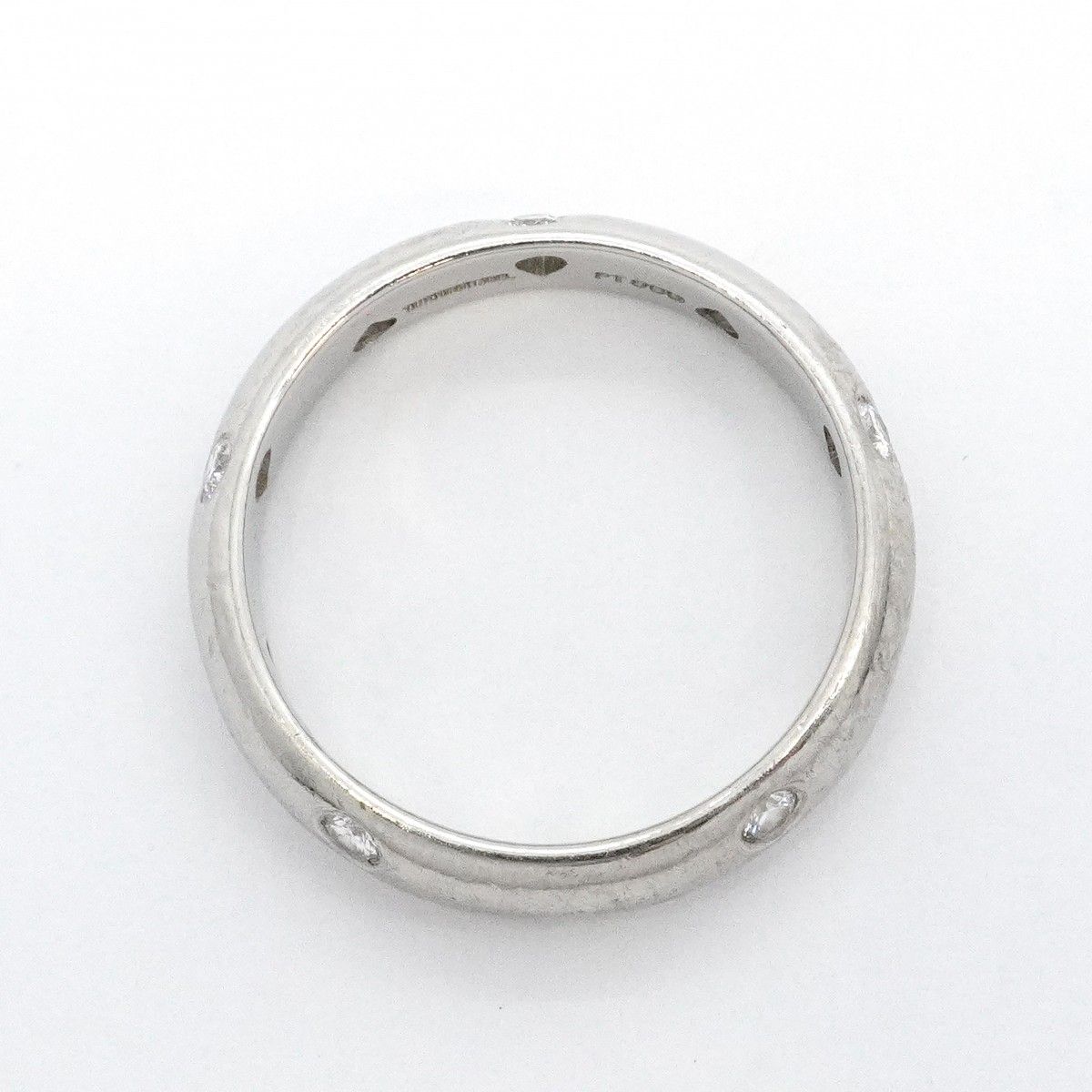 Tiffany & Co Ring Dots Platinum Diamond — view 3