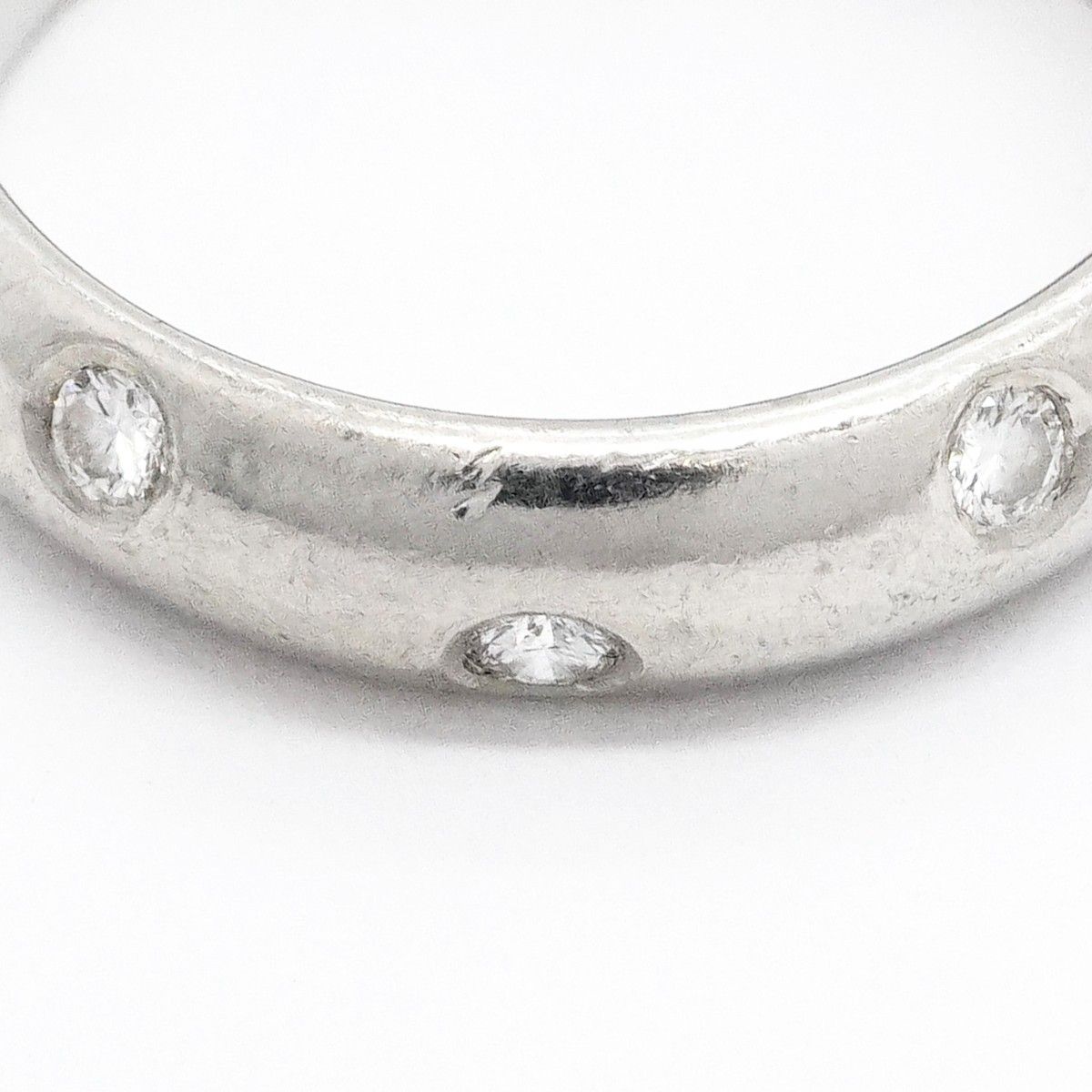 Tiffany & Co Ring Dots Platinum Diamond — view 7