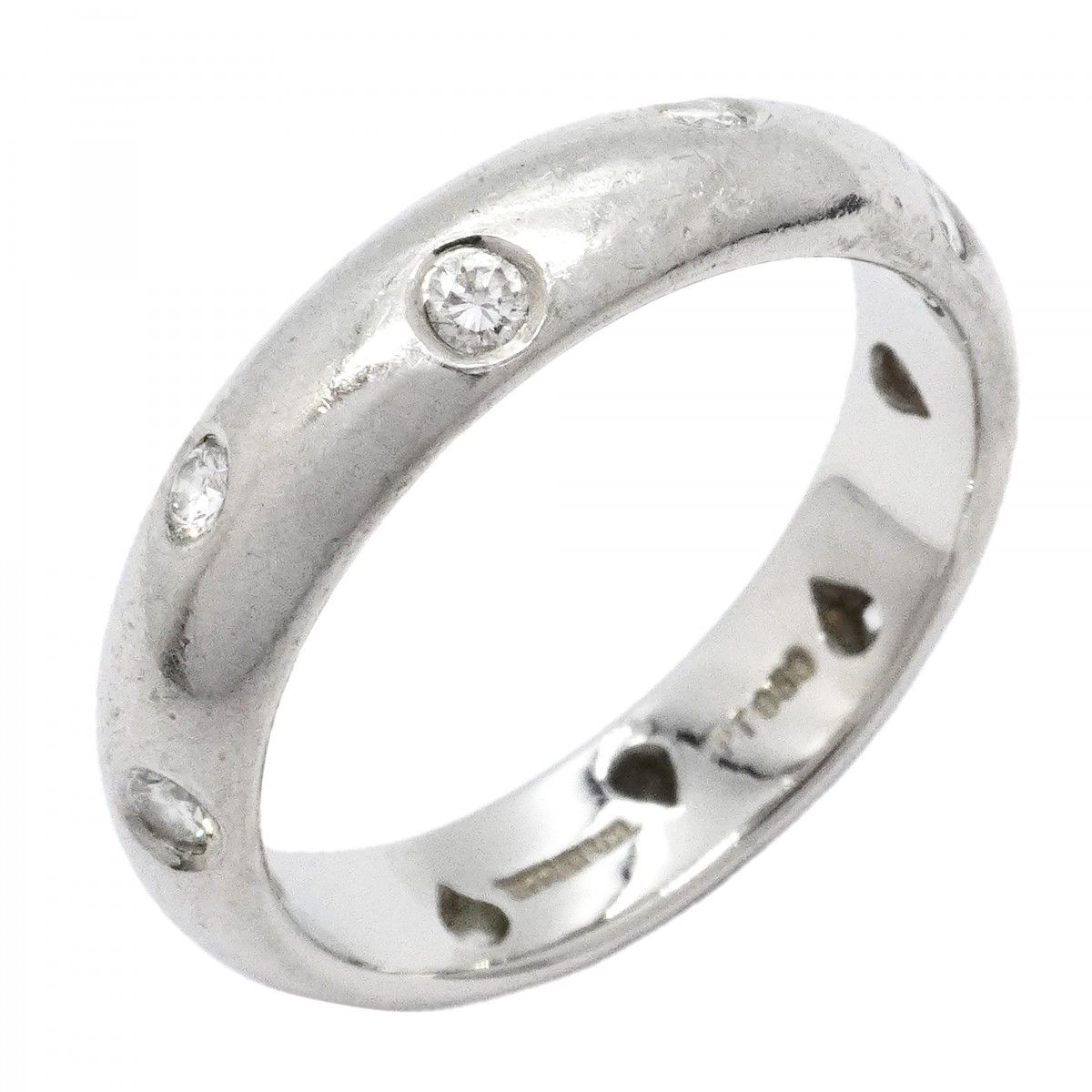 Tiffany & Co Ring Dots Platinum Diamond