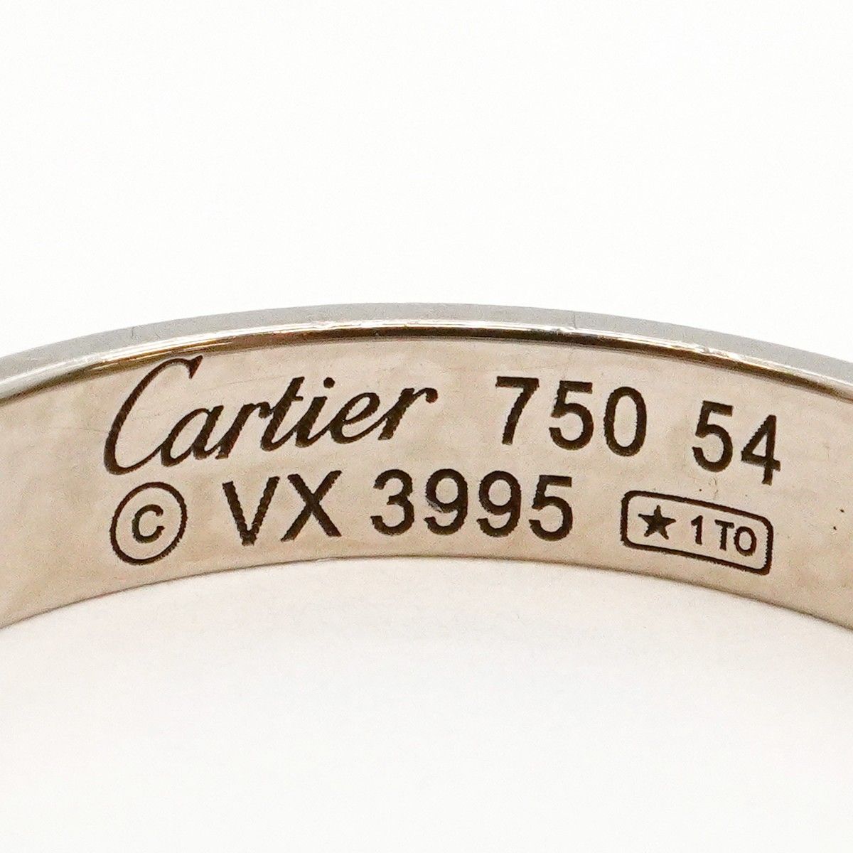 Cartier Ring Mini Love 18k White Gold — view 4
