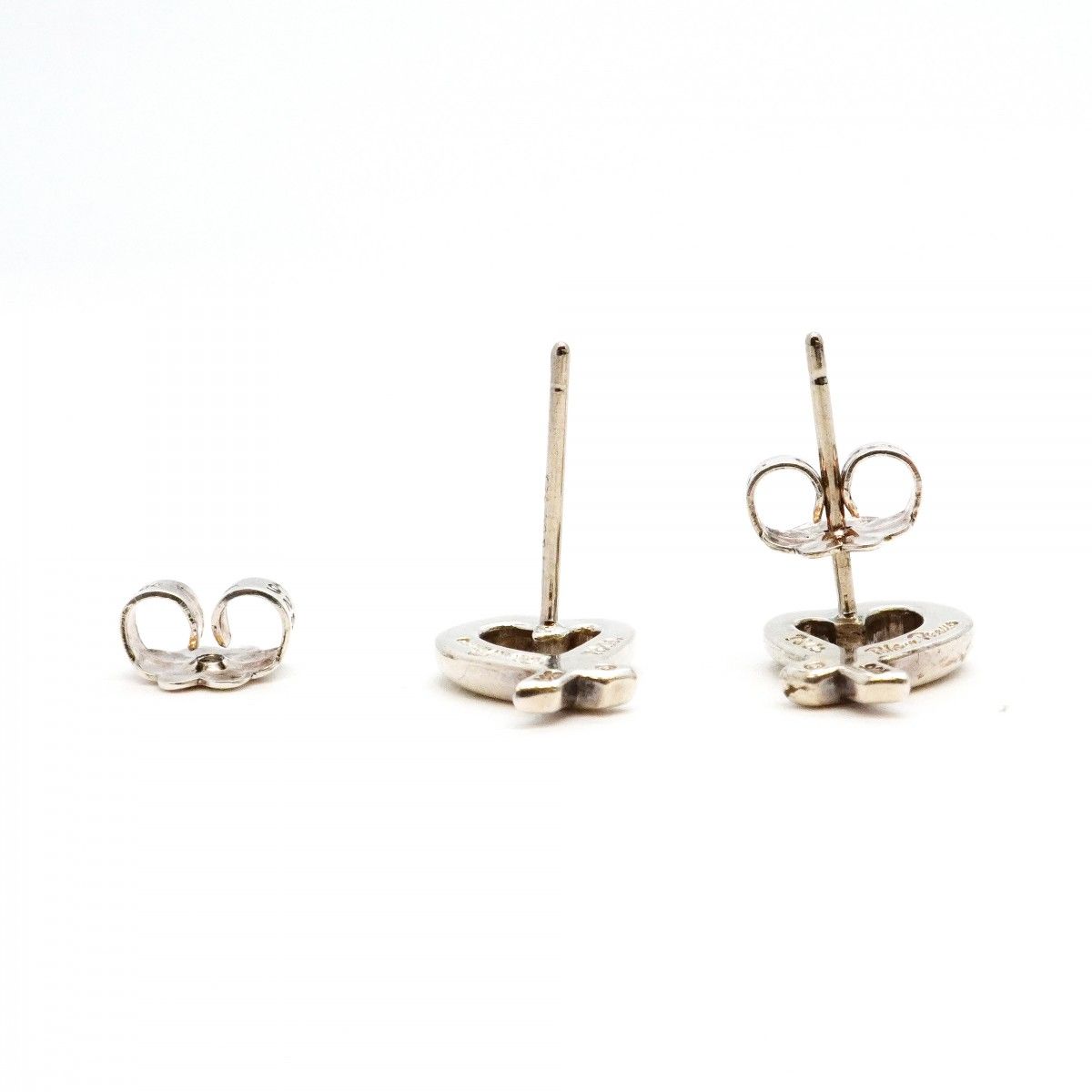 Tiffany & Co Earrings Loving Silver — view 3