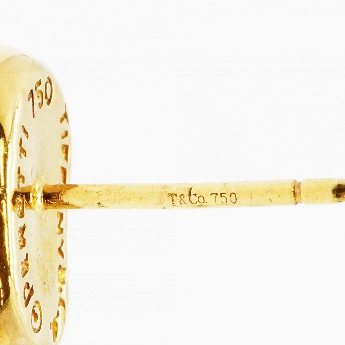 Tiffany & Co Earrings Bean 18k Yellow Gold — view 4