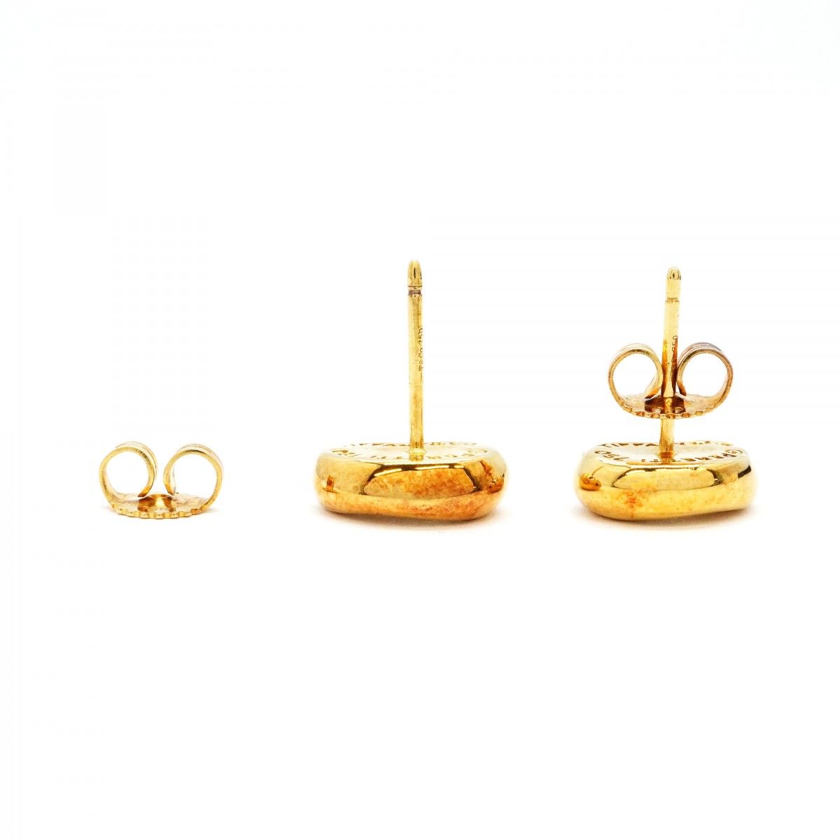 Tiffany & Co Earrings Bean 18k Yellow Gold — view 3