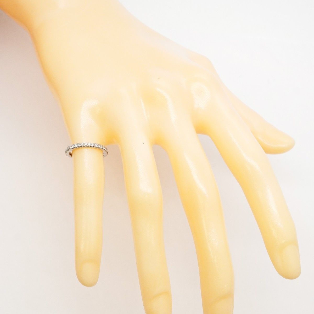 Tiffany & Co Ring Solesto Full Eternity Platinum Diamond — view 6