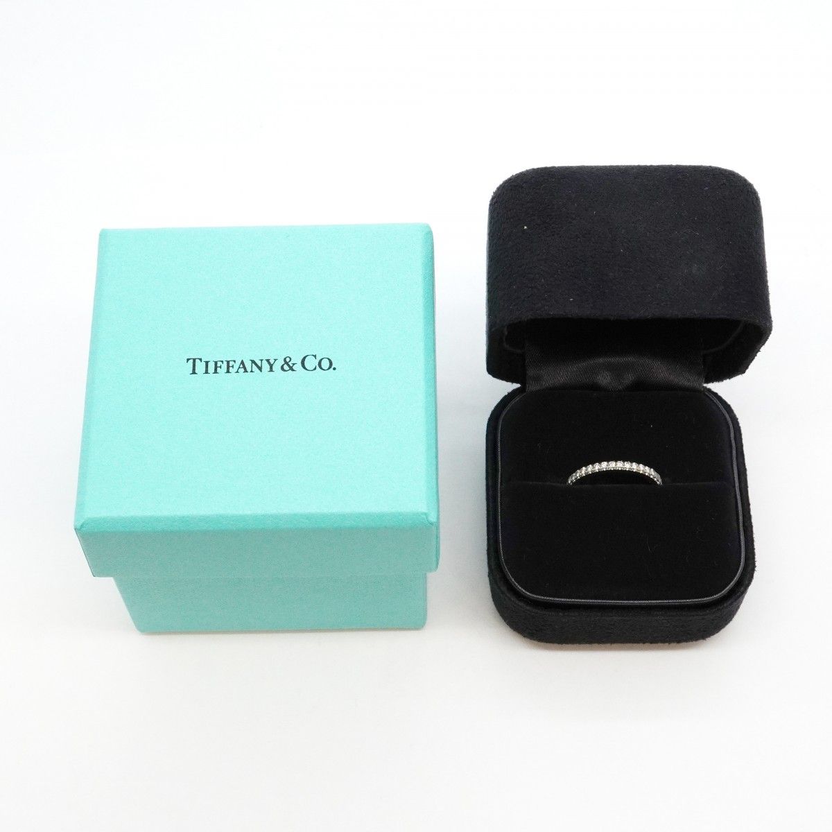 Tiffany & Co Ring Solesto Full Eternity Platinum Diamond — view 7