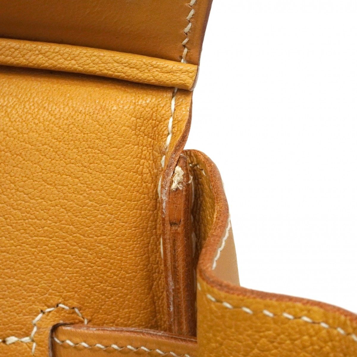 Hermes Handbag Birkin 35 Barenia Natural Gold — view 7