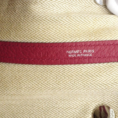 Hermes Tote Garden Party PM Fjord Rosewood Silver — view 5