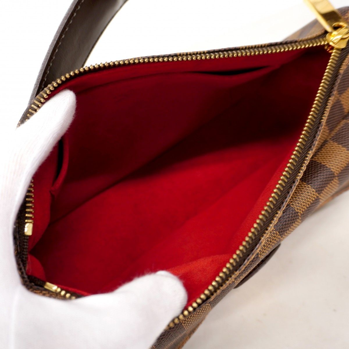 Louis Vuitton Shoulder Bag Damier Ravello GM Ebene — view 4