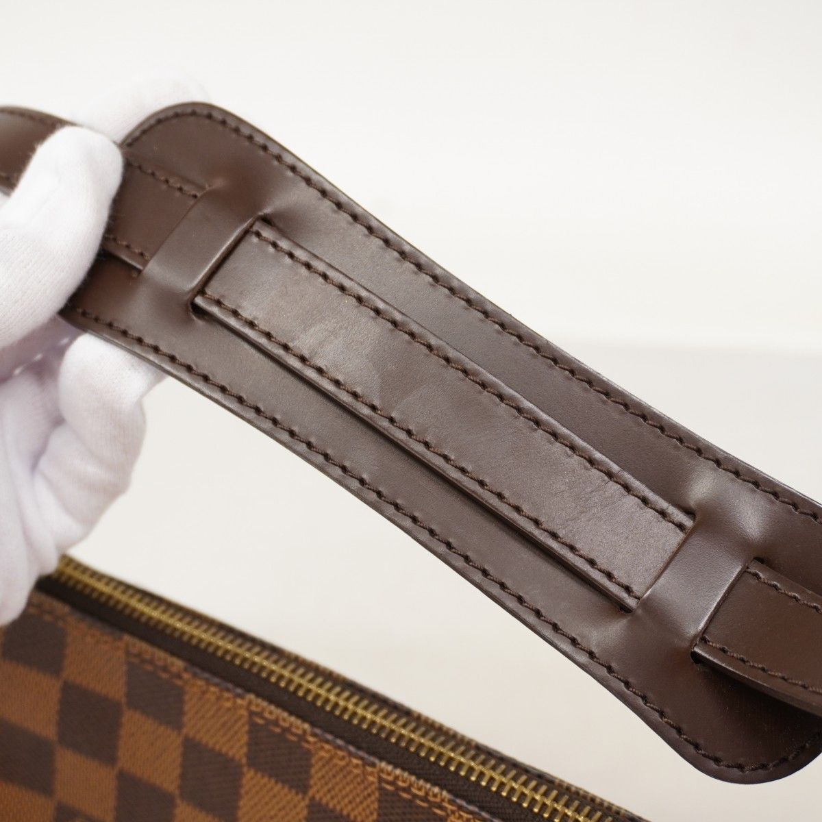 Louis Vuitton Shoulder Bag Damier Ravello GM Ebene — view 8