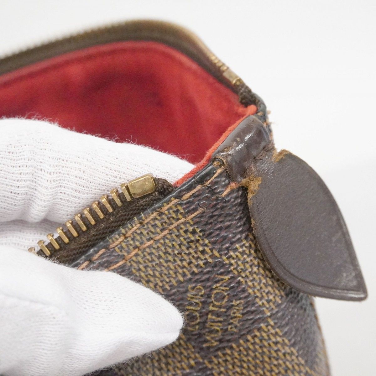 Louis Vuitton Tote Damier Saleya PM Ebene — view 7
