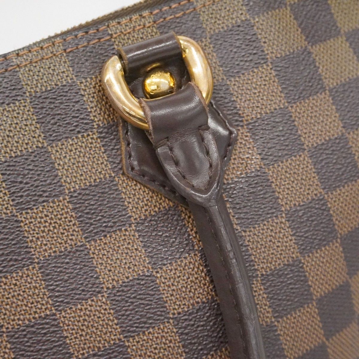 Louis Vuitton Tote Damier Saleya PM Ebene — view 9