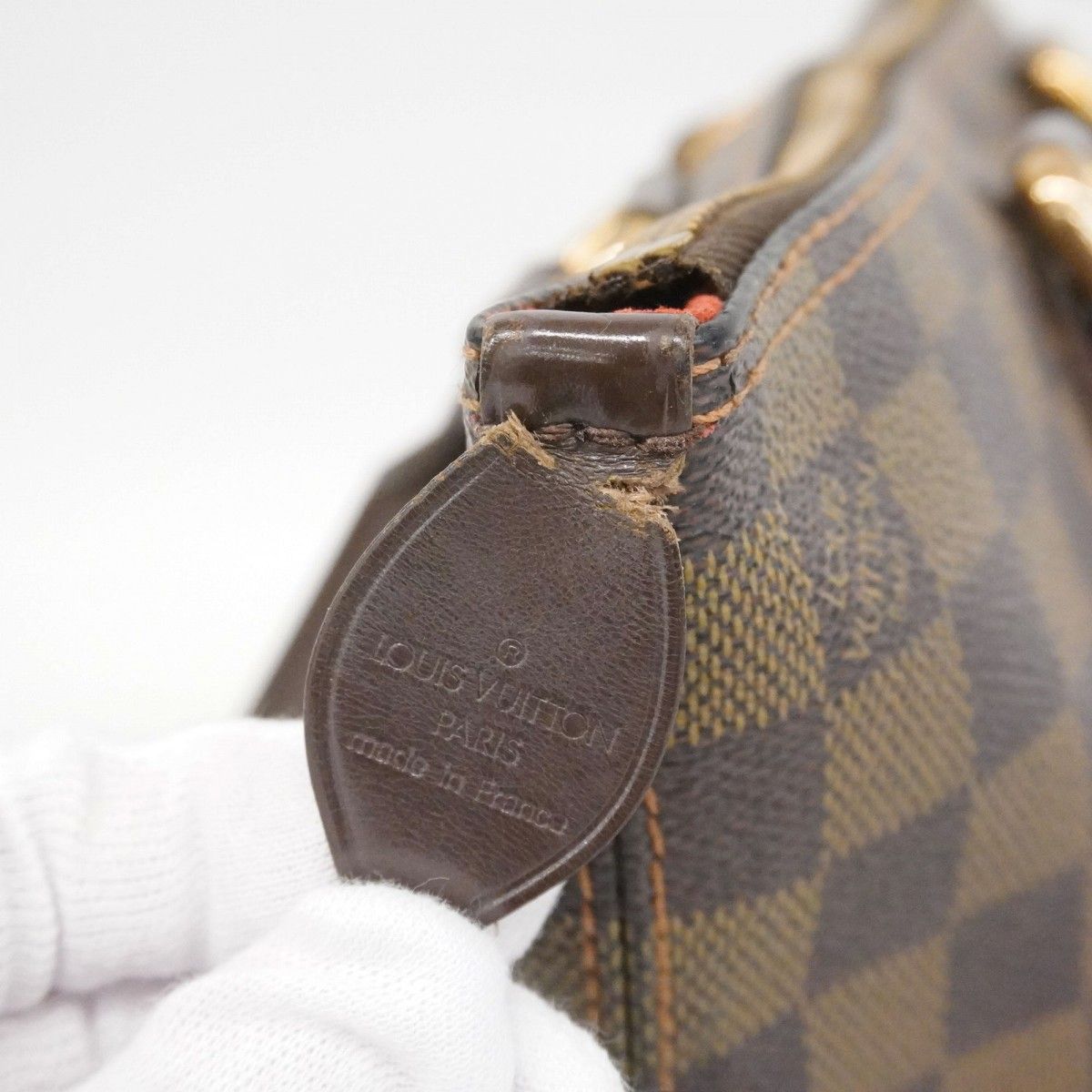 Louis Vuitton Tote Damier Saleya PM Ebene — view 5