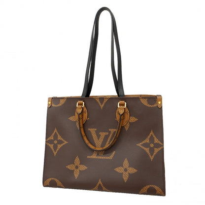 Louis Vuitton Tote Monogram Giant Reverse On The Go Brown 2-Way