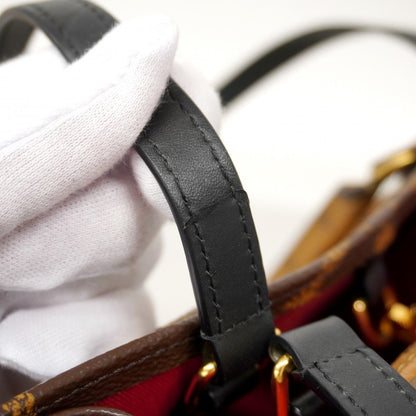 Louis Vuitton Tote Monogram Giant Reverse On The Go Brown 2-Way — view 8