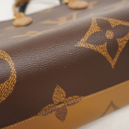 Louis Vuitton Tote Monogram Giant Reverse On The Go Brown 2-Way — view 9