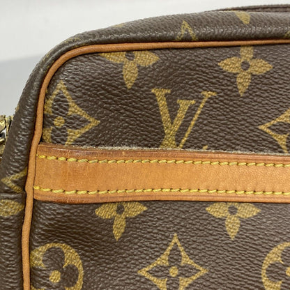 Louis Vuitton Shoulder Bag Monogram Jeune Fille Brown — view 9