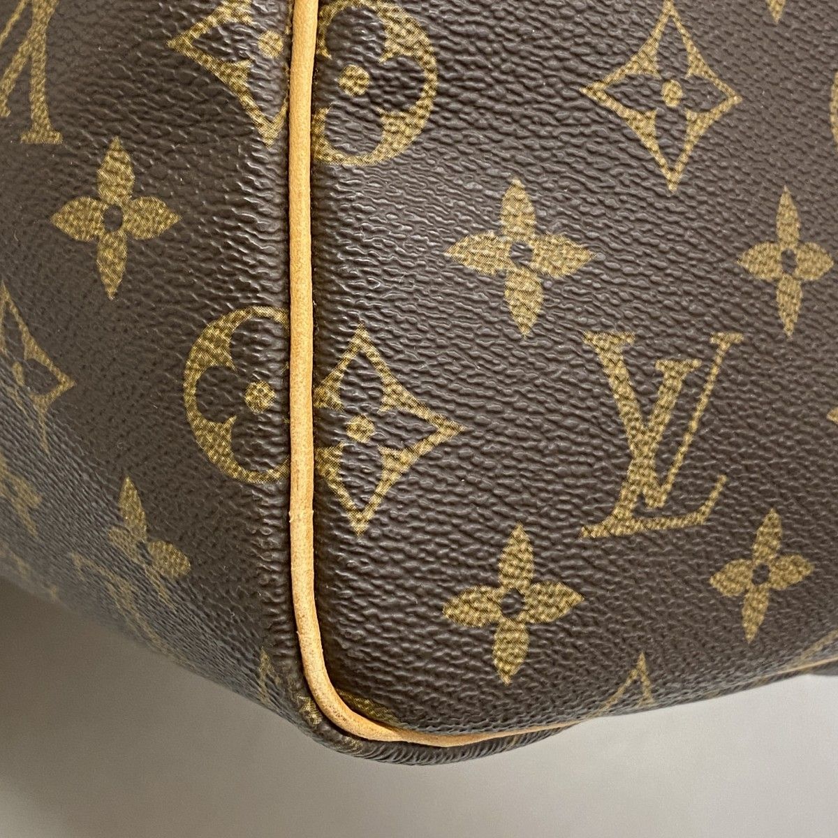 Louis Vuitton Boston Bag Monogram Keepall Bandouliere 55 Brown — view 6
