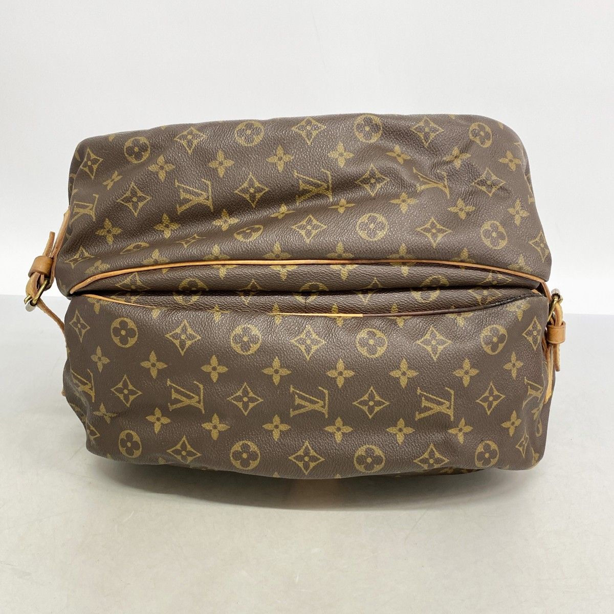Louis Vuitton Shoulder Bag Monogram Saumur 35 Brown — view 3