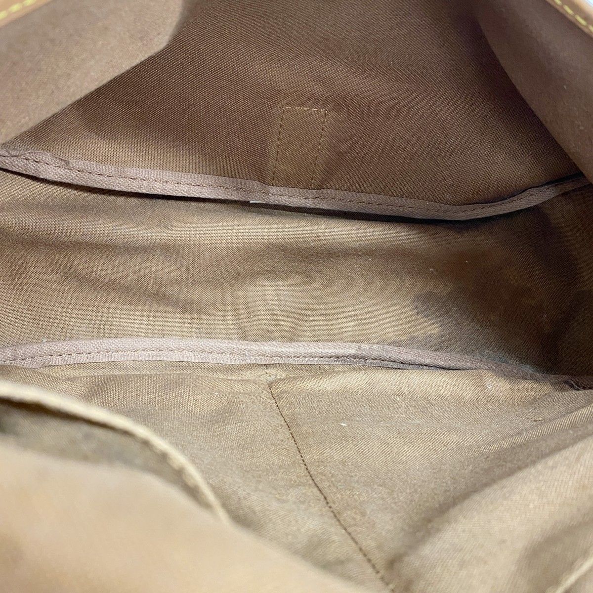 Louis Vuitton Shoulder Bag Monogram Saumur 35 Brown — view 4
